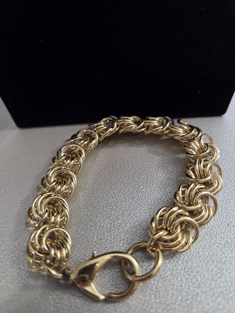 Gold-Tone Byzantine Link Bracelet - Women's Fashion Jewelry
